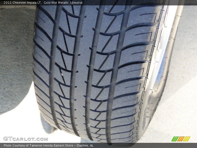 Gold Mist Metallic / Neutral 2011 Chevrolet Impala LT