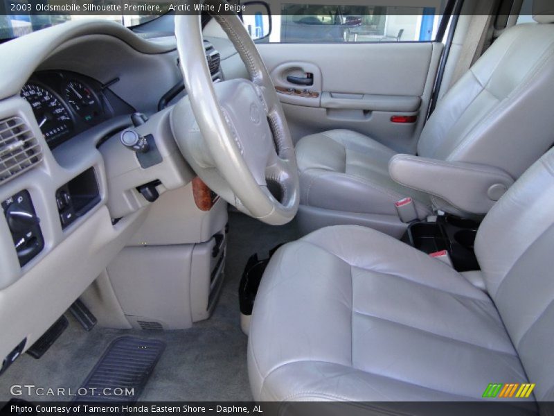  2003 Silhouette Premiere Beige Interior