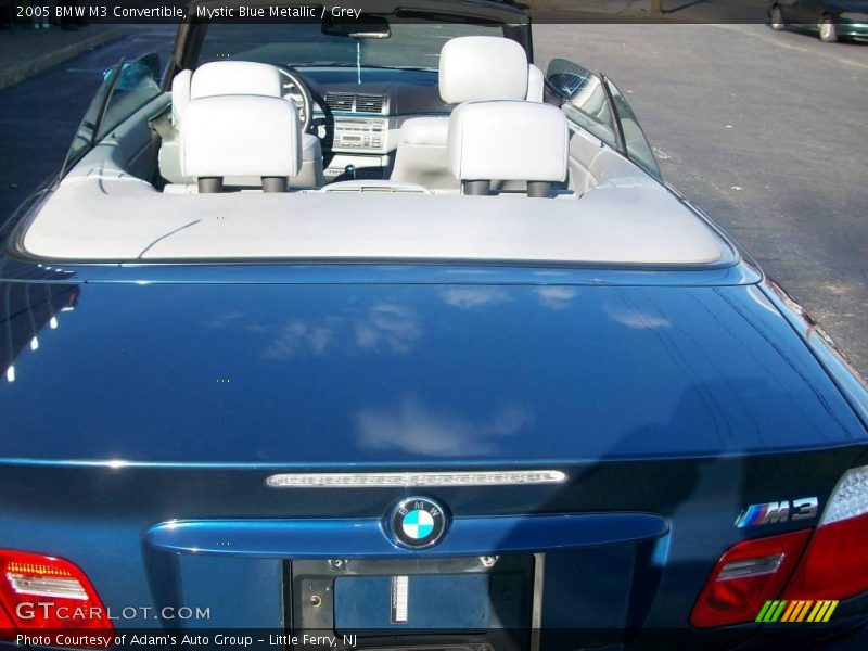 Mystic Blue Metallic / Grey 2005 BMW M3 Convertible