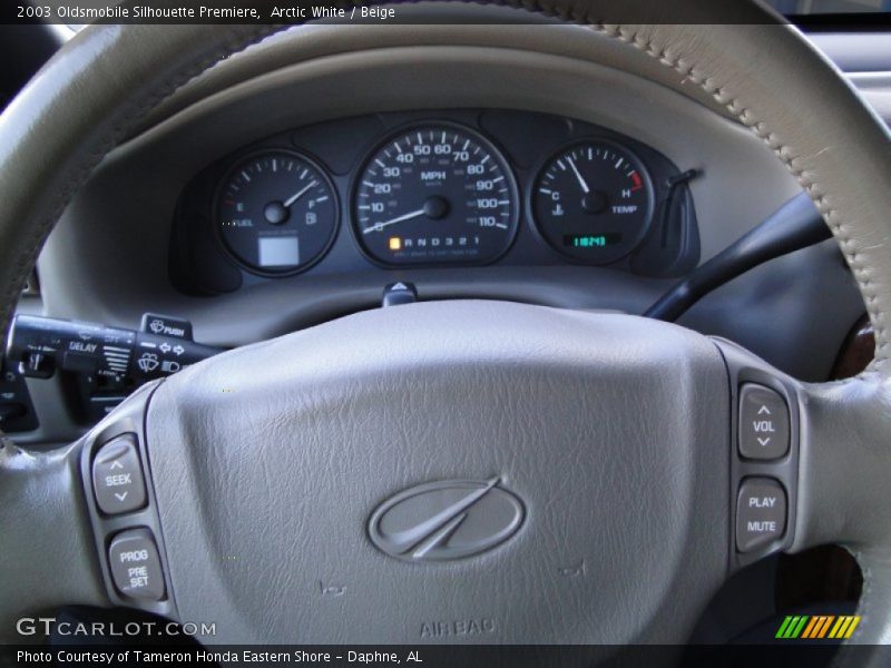  2003 Silhouette Premiere Steering Wheel