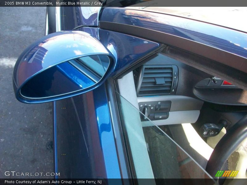 Mystic Blue Metallic / Grey 2005 BMW M3 Convertible