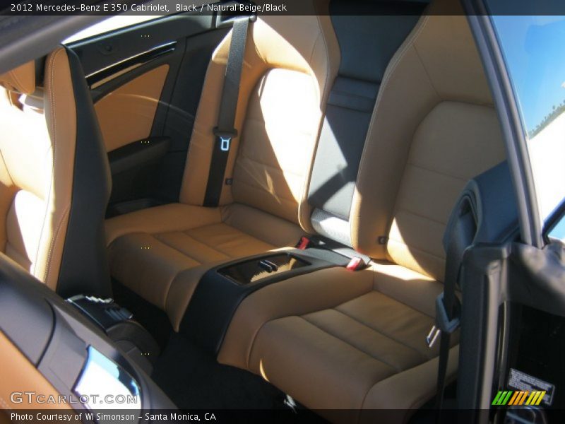 Black / Natural Beige/Black 2012 Mercedes-Benz E 350 Cabriolet