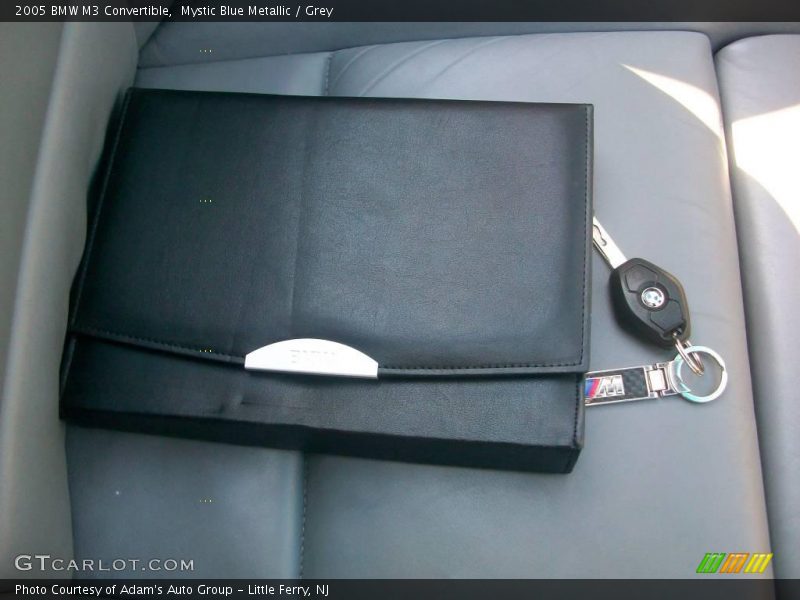 Mystic Blue Metallic / Grey 2005 BMW M3 Convertible