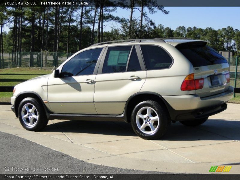 Pearl Beige Metallic / Beige 2002 BMW X5 3.0i