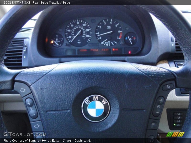 Pearl Beige Metallic / Beige 2002 BMW X5 3.0i