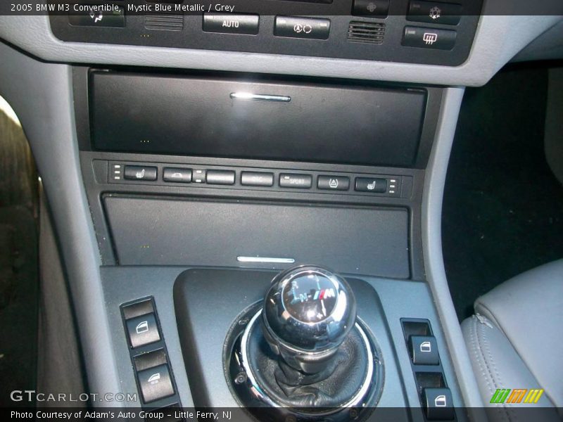 Mystic Blue Metallic / Grey 2005 BMW M3 Convertible