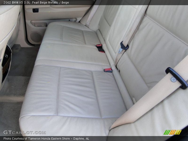 Pearl Beige Metallic / Beige 2002 BMW X5 3.0i
