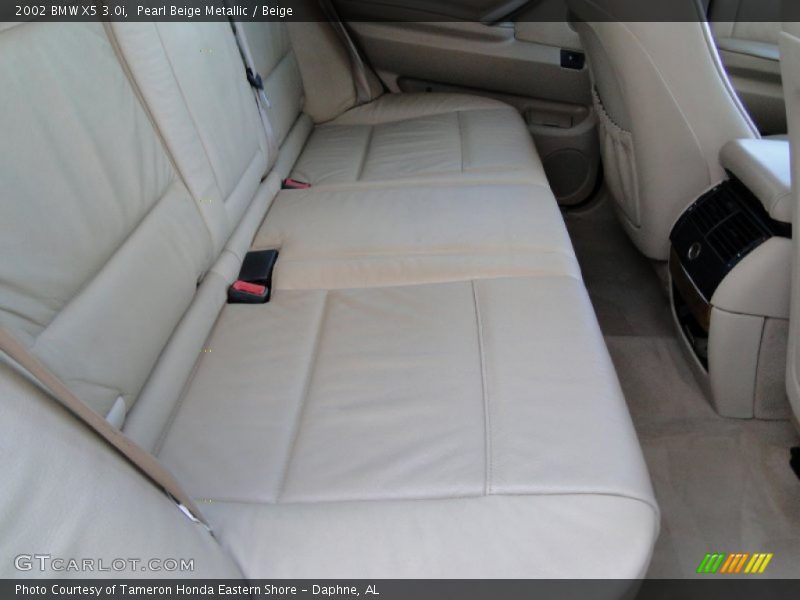 Pearl Beige Metallic / Beige 2002 BMW X5 3.0i