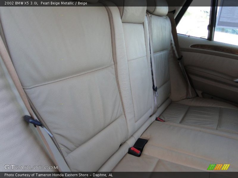 Pearl Beige Metallic / Beige 2002 BMW X5 3.0i