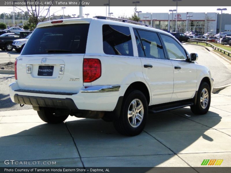 Taffeta White / Gray 2003 Honda Pilot EX-L 4WD