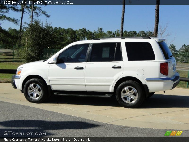 Taffeta White / Gray 2003 Honda Pilot EX-L 4WD