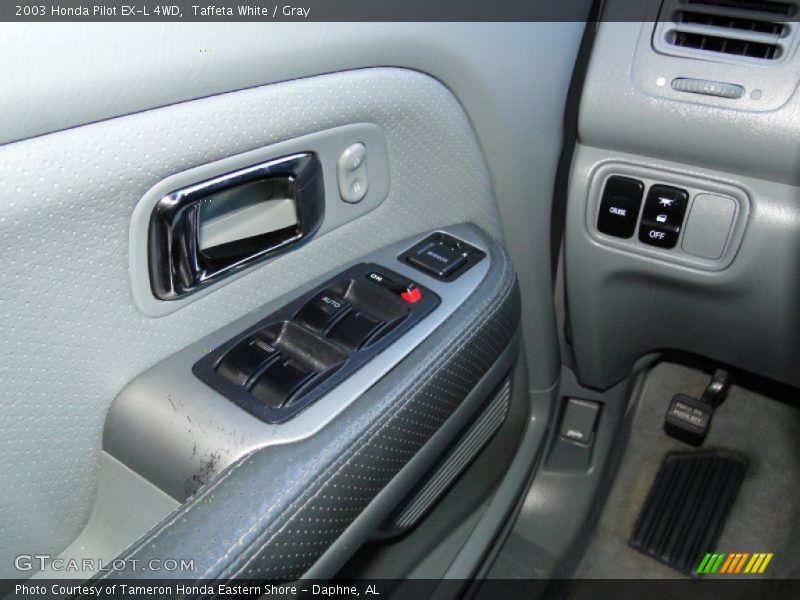 Taffeta White / Gray 2003 Honda Pilot EX-L 4WD