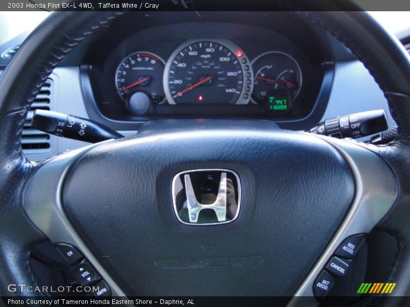 Taffeta White / Gray 2003 Honda Pilot EX-L 4WD