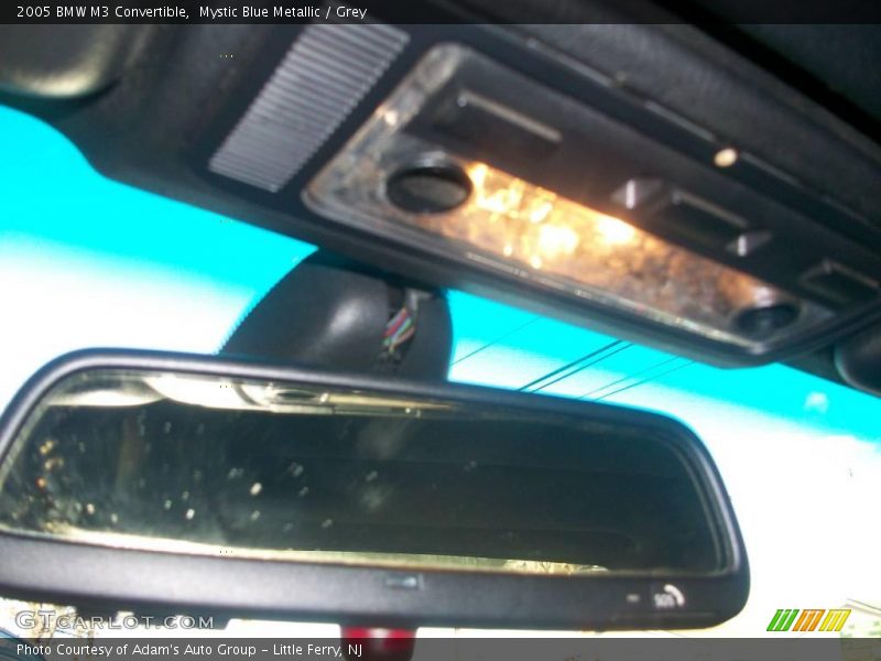 Mystic Blue Metallic / Grey 2005 BMW M3 Convertible