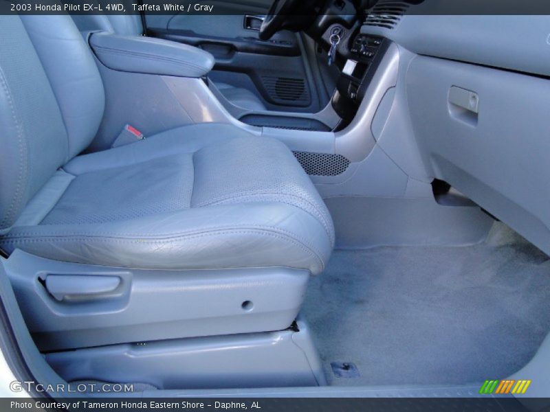 Taffeta White / Gray 2003 Honda Pilot EX-L 4WD