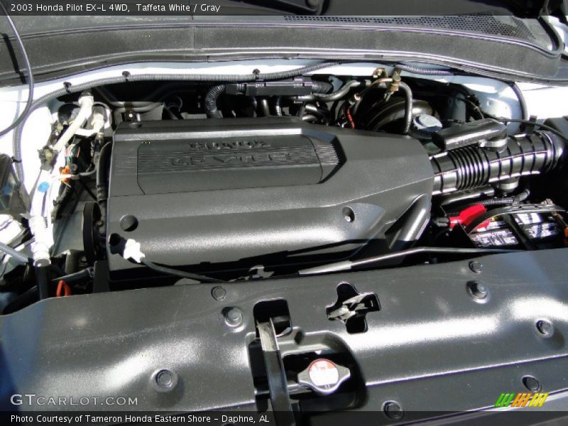 Taffeta White / Gray 2003 Honda Pilot EX-L 4WD