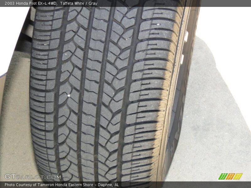 Taffeta White / Gray 2003 Honda Pilot EX-L 4WD