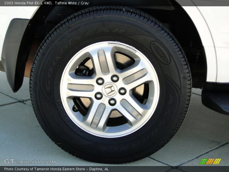 Taffeta White / Gray 2003 Honda Pilot EX-L 4WD
