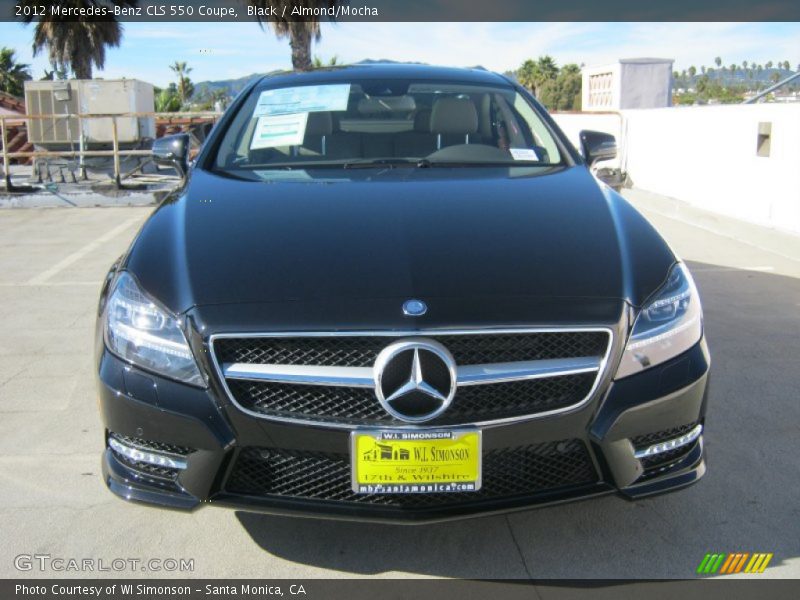 Black / Almond/Mocha 2012 Mercedes-Benz CLS 550 Coupe