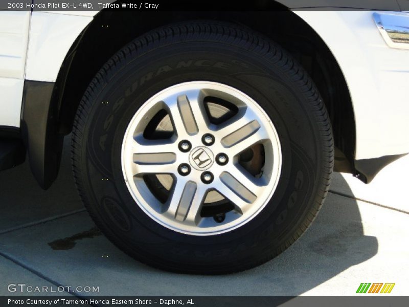 Taffeta White / Gray 2003 Honda Pilot EX-L 4WD