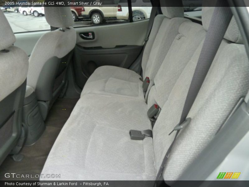 Smart Silver / Gray 2005 Hyundai Santa Fe GLS 4WD
