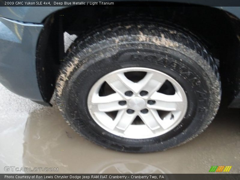 Deep Blue Metallic / Light Titanium 2009 GMC Yukon SLE 4x4