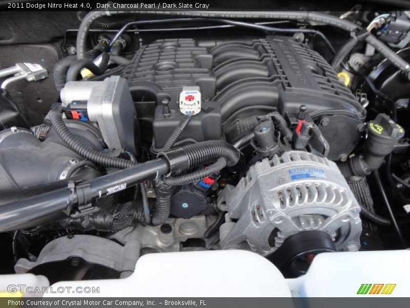 Dark Charcoal Pearl / Dark Slate Gray 2011 Dodge Nitro Heat 4.0