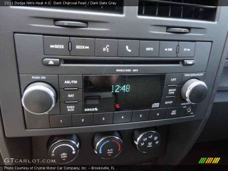 Dark Charcoal Pearl / Dark Slate Gray 2011 Dodge Nitro Heat 4.0