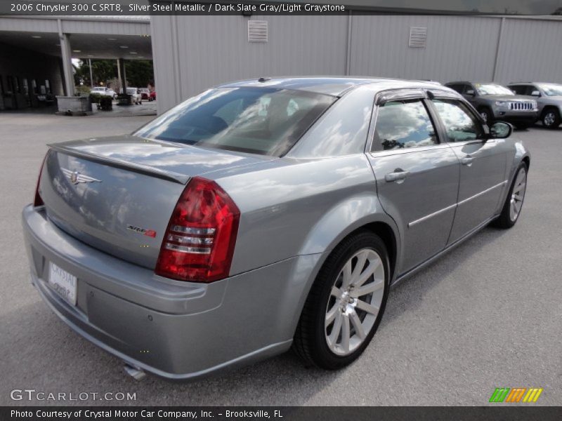 Silver Steel Metallic / Dark Slate Gray/Light Graystone 2006 Chrysler 300 C SRT8