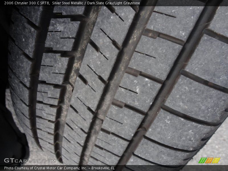 Silver Steel Metallic / Dark Slate Gray/Light Graystone 2006 Chrysler 300 C SRT8