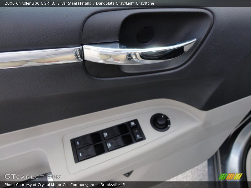 Silver Steel Metallic / Dark Slate Gray/Light Graystone 2006 Chrysler 300 C SRT8
