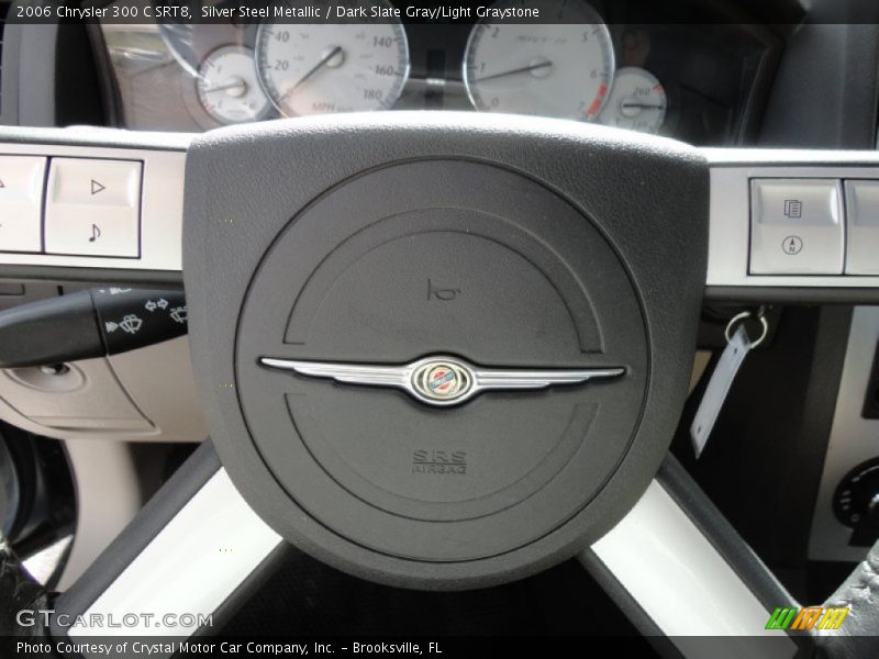 Silver Steel Metallic / Dark Slate Gray/Light Graystone 2006 Chrysler 300 C SRT8