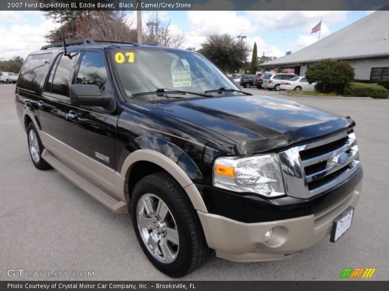 Black / Camel/Grey Stone 2007 Ford Expedition EL Eddie Bauer