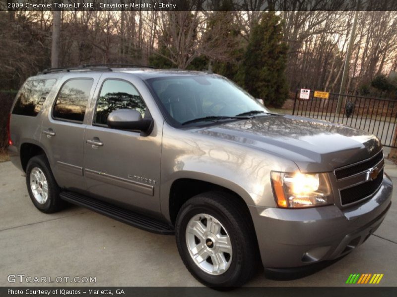 Graystone Metallic / Ebony 2009 Chevrolet Tahoe LT XFE