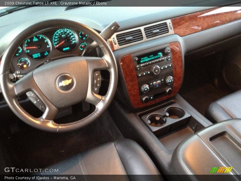 Graystone Metallic / Ebony 2009 Chevrolet Tahoe LT XFE