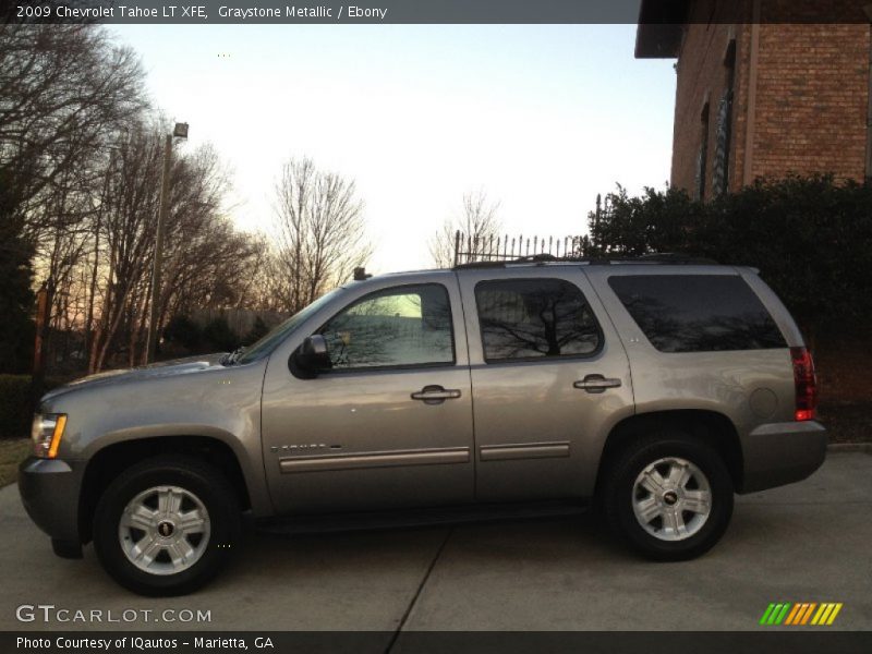 Graystone Metallic / Ebony 2009 Chevrolet Tahoe LT XFE