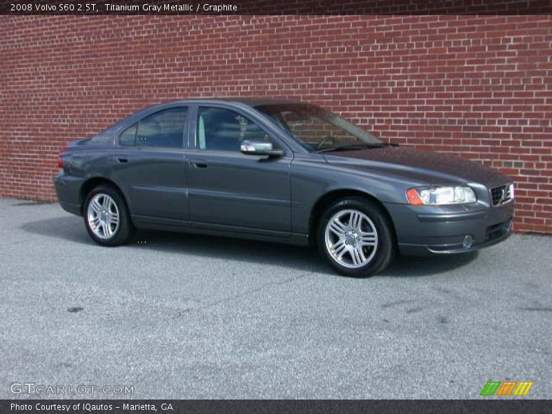 Titanium Gray Metallic / Graphite 2008 Volvo S60 2.5T