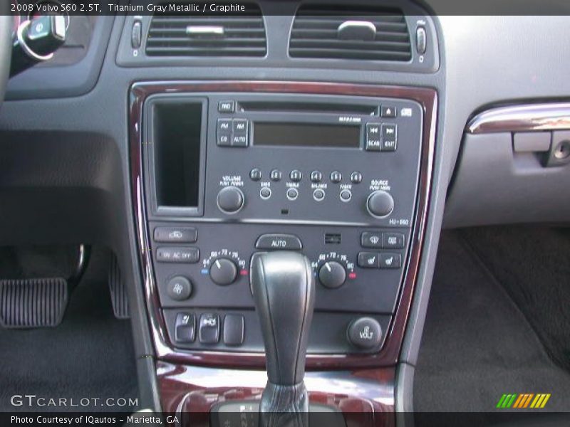 Titanium Gray Metallic / Graphite 2008 Volvo S60 2.5T