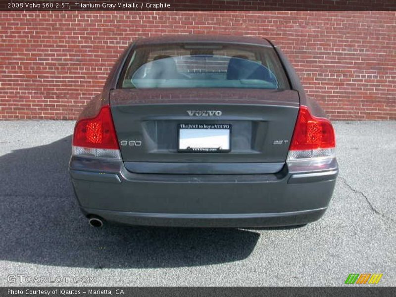 Titanium Gray Metallic / Graphite 2008 Volvo S60 2.5T