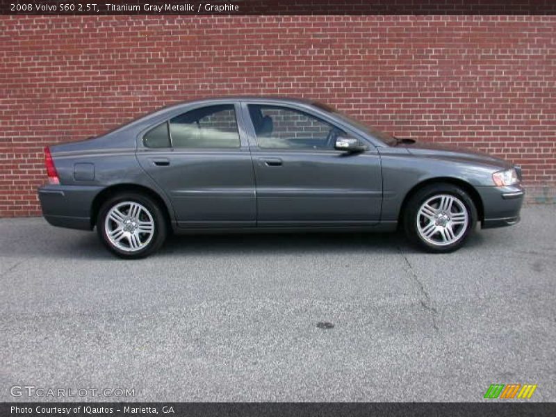 Titanium Gray Metallic / Graphite 2008 Volvo S60 2.5T