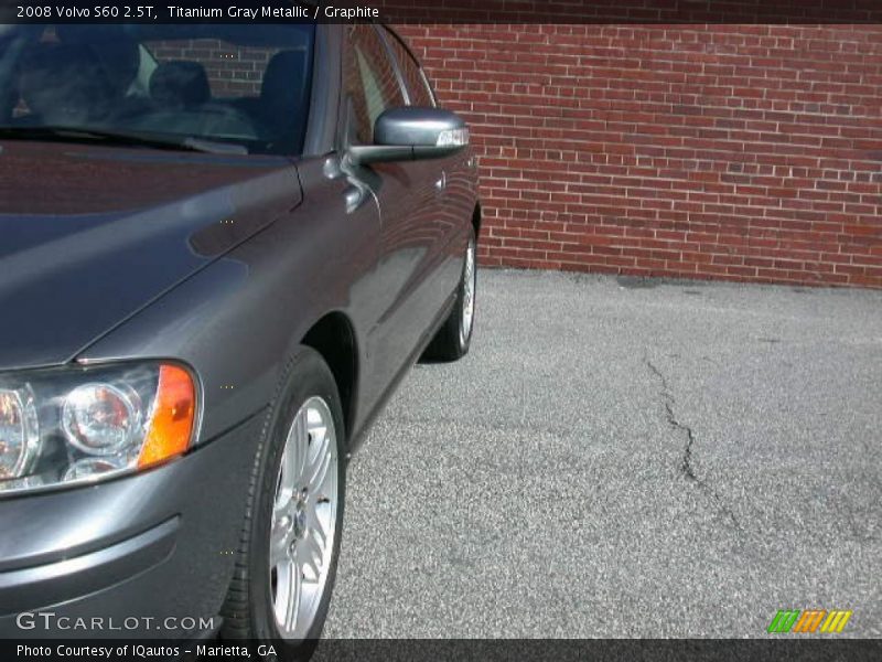 Titanium Gray Metallic / Graphite 2008 Volvo S60 2.5T