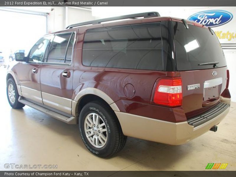 Autumn Red Metallic / Camel 2012 Ford Expedition EL XLT