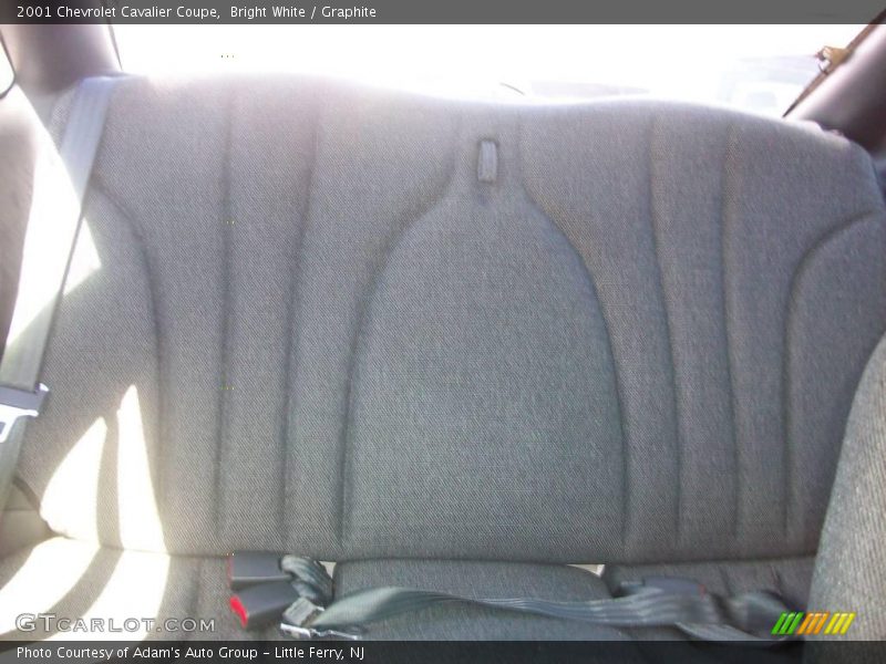 Bright White / Graphite 2001 Chevrolet Cavalier Coupe
