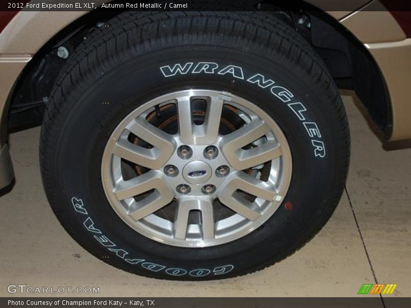 Autumn Red Metallic / Camel 2012 Ford Expedition EL XLT