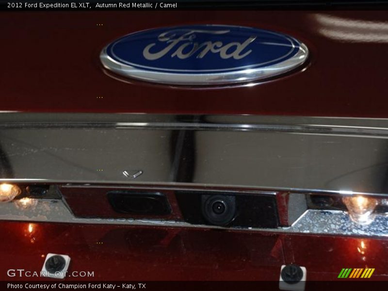 Autumn Red Metallic / Camel 2012 Ford Expedition EL XLT