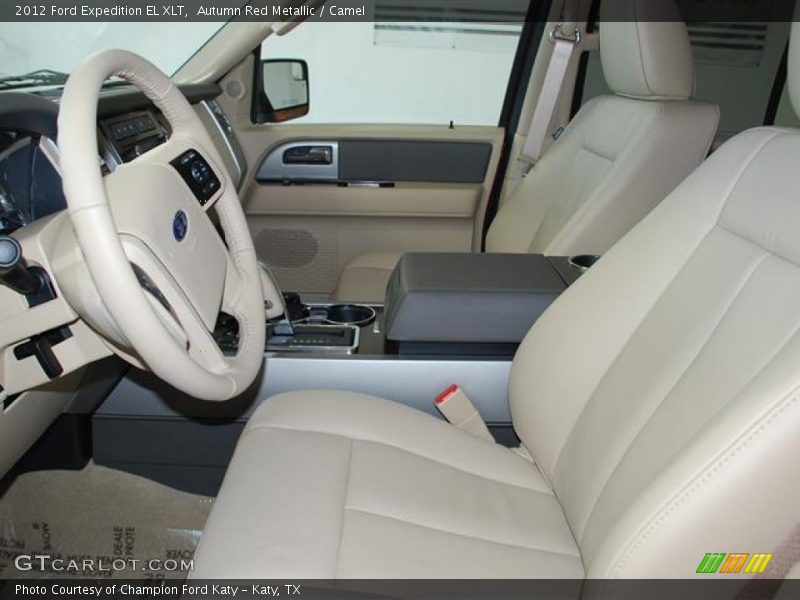Autumn Red Metallic / Camel 2012 Ford Expedition EL XLT