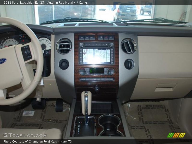 Autumn Red Metallic / Camel 2012 Ford Expedition EL XLT