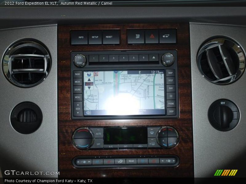 Autumn Red Metallic / Camel 2012 Ford Expedition EL XLT