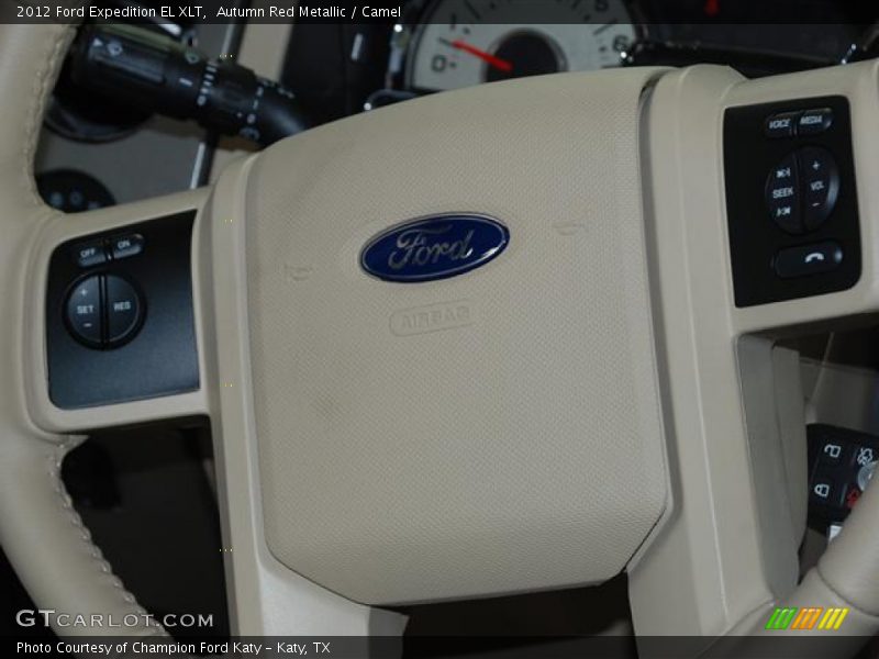 Autumn Red Metallic / Camel 2012 Ford Expedition EL XLT