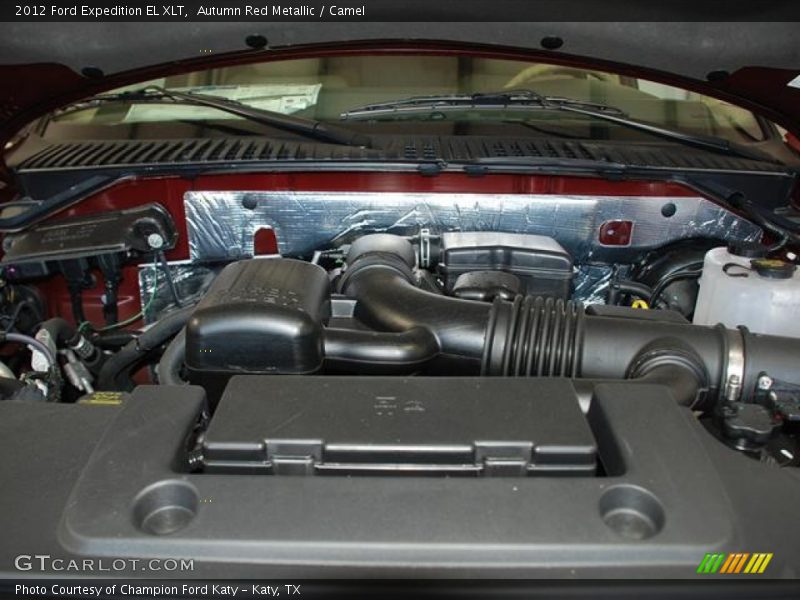 Autumn Red Metallic / Camel 2012 Ford Expedition EL XLT